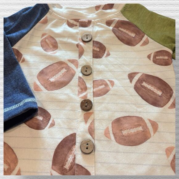 Football Romper 3 Months - Picture 2 of 5